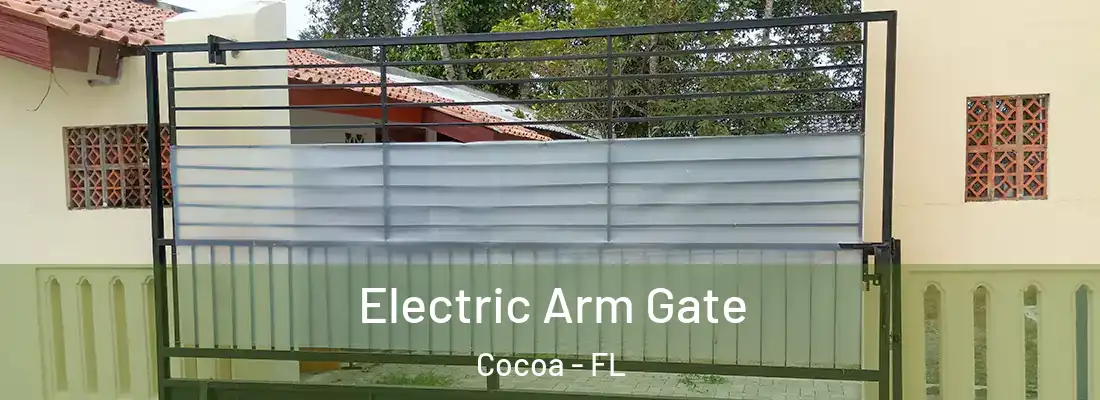 Electric Arm Gate Cocoa - FL